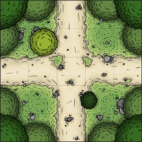 Forest battlemap