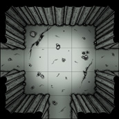 Cave battlemap tile