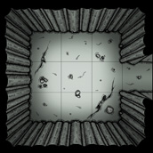 Cave battlemap tile