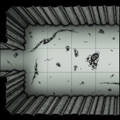 Cave battlemap tile