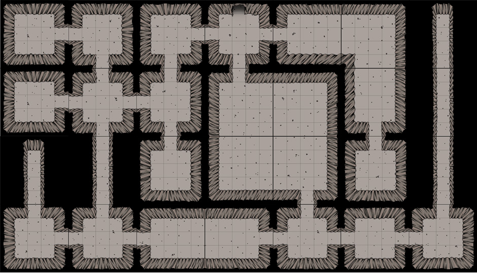 Cavern battlemap