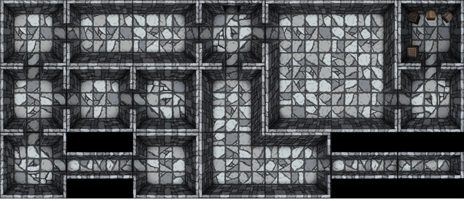 Dungeon map