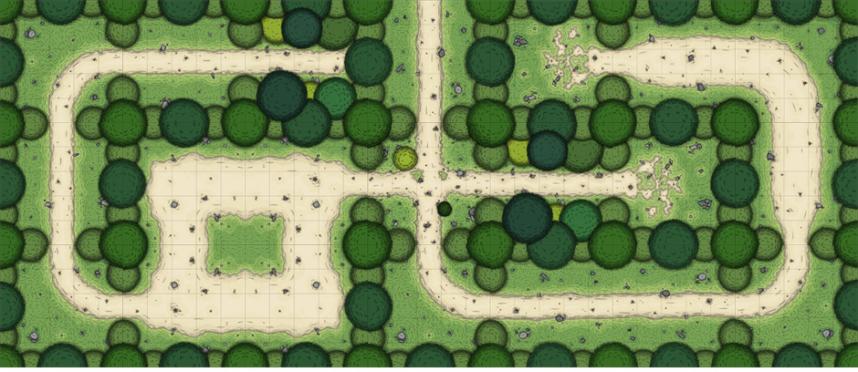 Forest battlemap