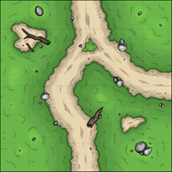 Wilderness terrain tile