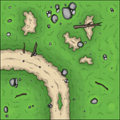 Wilderness terrain tile