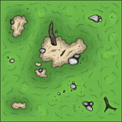 Wilderness terrain tile